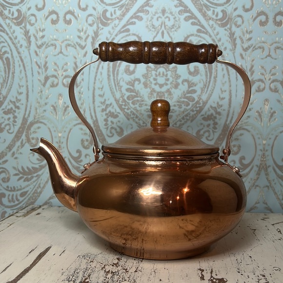 Vintage Other - Vintage Copper Kettle Teapot
